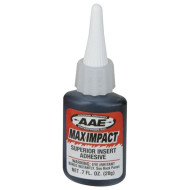 AAE Archery Max Impact Insert Glue 0.7 oz Clear