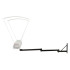 Archery Shooter Chronograph Holder Folding Wall Mount Black