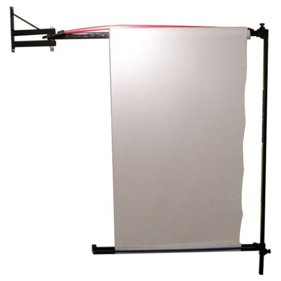 Archery Shooter Systems Folding Wall Mount Paper Tuner - Black