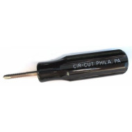 Cir-Cut Thread Repair Tool Point Insert Threads - Black & Silver