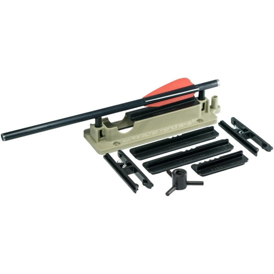 Goat Tuff Crossbow Arrow Fletcher - Black