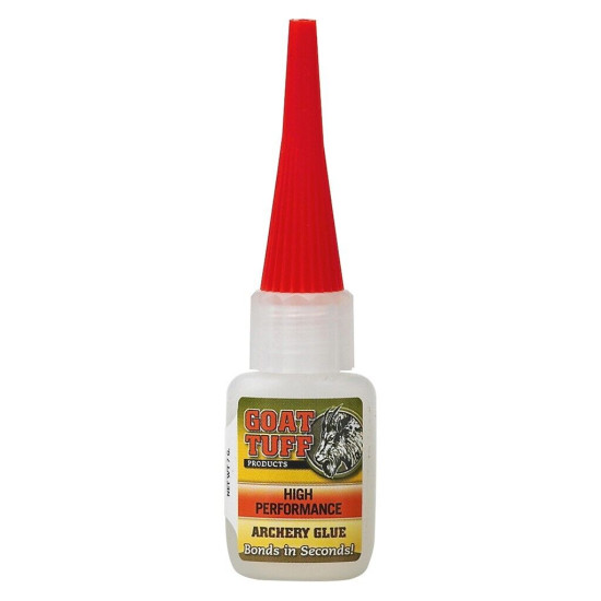 GoatTuff High Performance Glue 7g Clear Feather and Vane Adhesive