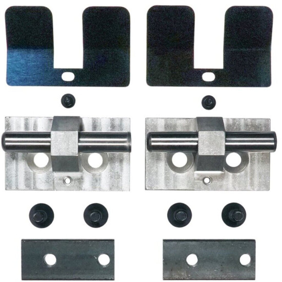 Last Chance Archery 3-Inch Bow Press Block Kit, Black