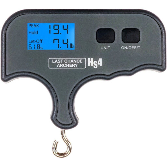 Last Chance HS4 Hand Held Archery Scale - Red