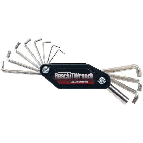 Last Chance Archery ReachIt Wrench 24-in-1 Hex Tool - Silver