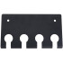 Last Chance Revolution Vise Head Organizer Bench Mount - Black
