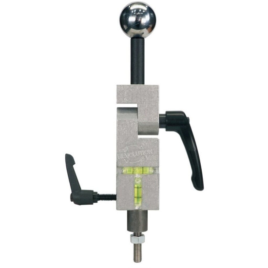 Last Chance Revolution Vise Stabilizer Head - Silver, Black