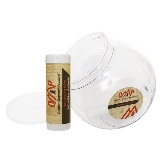 October Mountain Bowstring Wax Counter Display 1 oz. 10 pk.