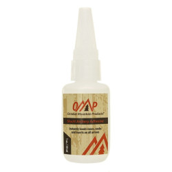 October Mountain STUCK Archery Adhesive 1 oz - Clear Glue