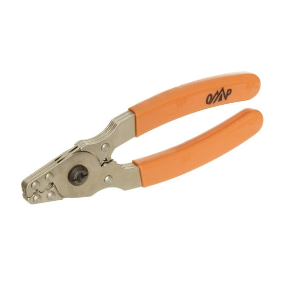 October Mountain Tru-Crimp Nocking Pliers - Orange, Black