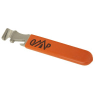 October Mountain Vane Stripper Orange, Silver with Bottle Opener