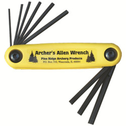 Pine Ridge Archers Allen Wrench Set XL 5 64 to 1 4 in.