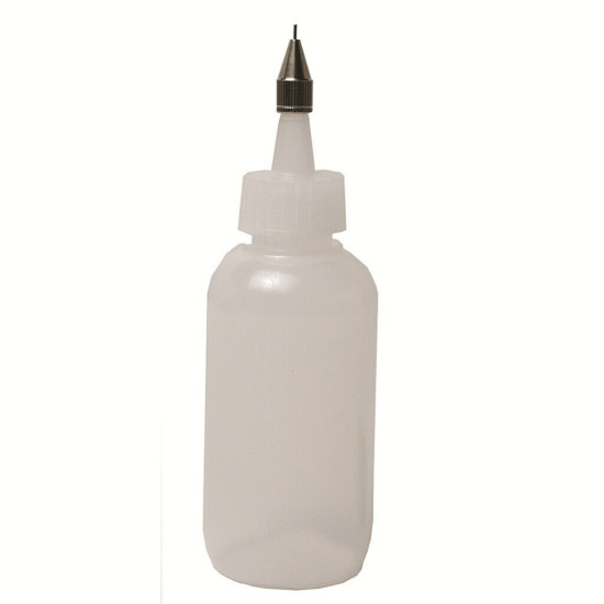 Vista Glue Bottle w/Tips 2 oz. Clear Arrow Fletching Tool