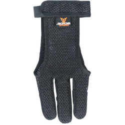 Mesh 3-Finger Black Archery Shooting Glove (XS)