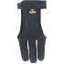 Mesh 3-Finger Black Archery Shooting Glove (XS)