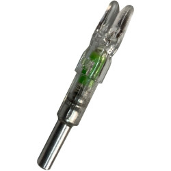 Flex Fletch LIT Lighted Arrow Nocks .246 Green 3 pk.