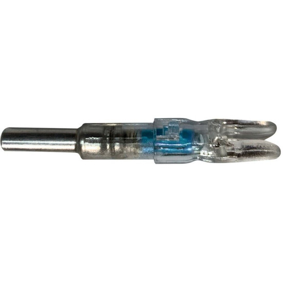 Flex Fletch LIT Lighted Nocks .246 Blue 3 pk.