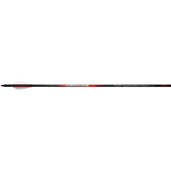 Black Eagle Carnivore Arrows .003 300 2.5 in. Shield Cut 6 pk.