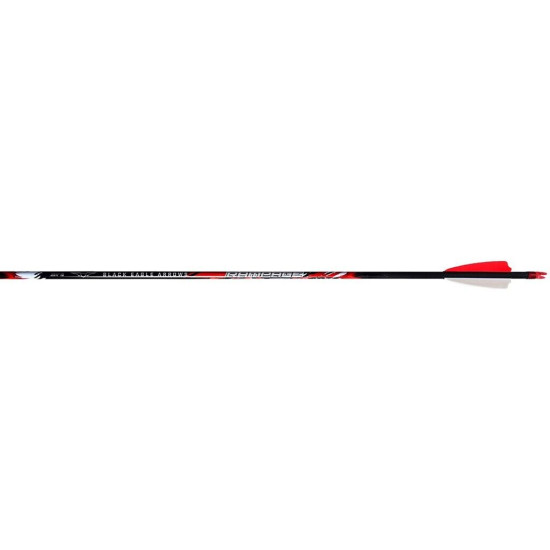 Black Eagle Rampage Arrows .003 250 2.5 in. Shield Cut 6 pk.