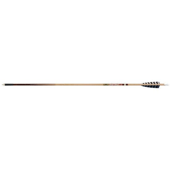 Gold Tip Traditional Classic XT Arrows 400 4 in. Feathers 6 pk
