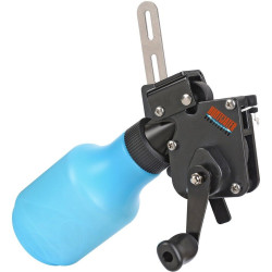 30-06 Outdoors Fish Cranker Bowfishing Bottle Reel - Ambidextrous - Black & Blue
