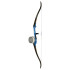 Fin Finder Bank Runner Bowfishing Recurve Package with Drum Reel Package Blue 58 in. 35 lbs. RH