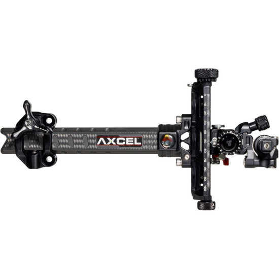 Axcel Achieve XP Pro Carbon Bar Compound Black/Black 6 in. RH