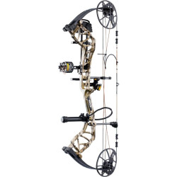 Bear Legit MAXX RTH Bow Package Mossy Oak Bottomland/Black 10-70 lbs. LH