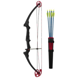 Genesis Original Bow Set – Black, Right Hand (Model 12240) – Official NASP Compound Bow Kit