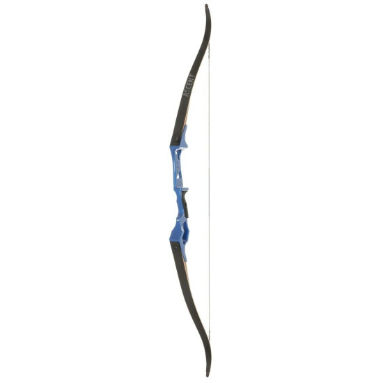 October Mountain Ascent Recurve Bow Blue 58 in. 50 lbs. RH