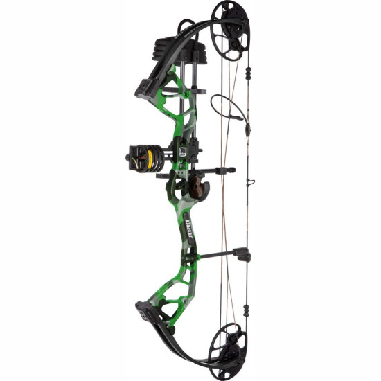 Bear Royale RTH Bow Package Fred Bear Electric/Black 50 lbs. LH