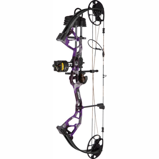 Bear Royale RTH Bow Package Fred Bear Twilight/Black 50 lbs. LH