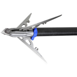 G5 Outdoors Mega Meat 3-Blade Expandable Broadhead, 100 Grain, 2-Inch Cut, 3-Pack (Model MM100)