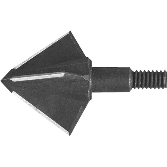 Ozcut Elite Series 3-Blade Broadheads - 100 Grain, 3-Pack | Bone-Splitting Tanto Tip & Field Point Accuracy | MPN: OZ-EL3-100