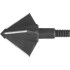 Ozcut Elite Series 3-Blade Broadheads - 100 Grain, 3-Pack | Bone-Splitting Tanto Tip & Field Point Accuracy | MPN: OZ-EL3-100