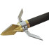 Ozcut Kreature Hybrid 4-Blade Broadhead - 100 Grain, 2.5" Cut (3 Pack) | MPN: OZ-KRE-100
