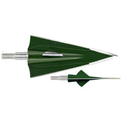 Zwickey No Mercy Broadheads Screw In 4 Blade 165 gr. 3 pk.