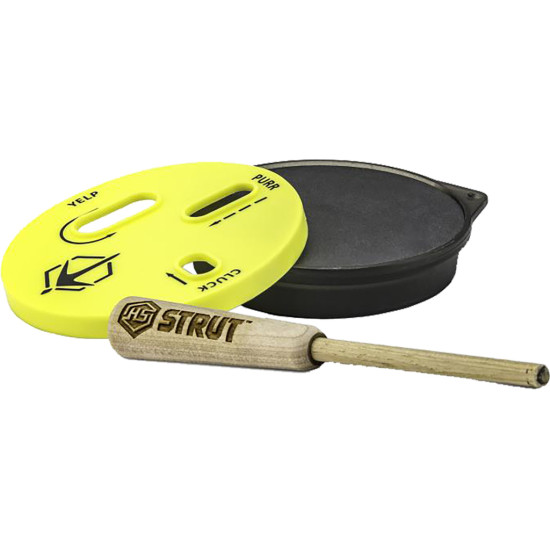 Hunters Specialties Cookie Cutt'R Slate Turkey Pot Call with Tracer Lid | HS-STR-100039