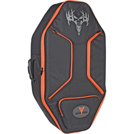 30-06 Outdoors Cross Coffin Crossbow Pack Case - Black & Orange - Small