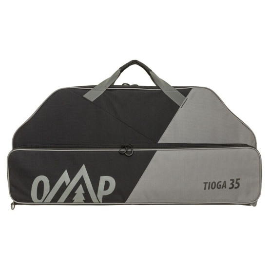 October Mountain Tioga 35 Bow Case Black/Grey 35 in.