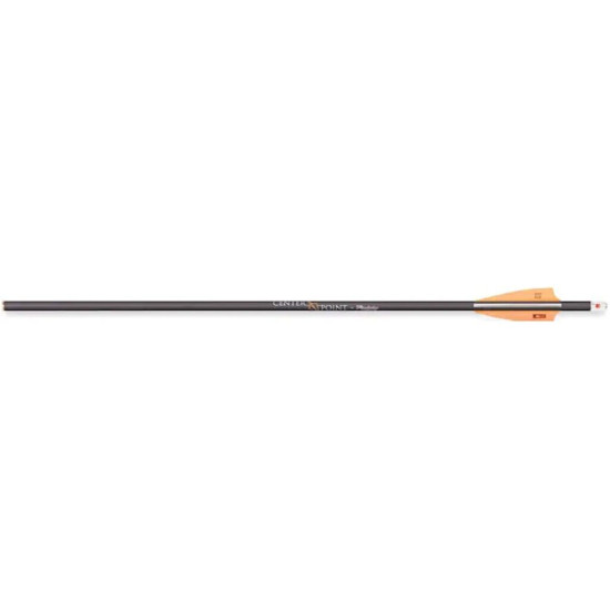 CenterPoint Premium Lighted Crossbow Bolts - 20-Inch Carbon Arrows with Green LED Nocks (3-Pack)