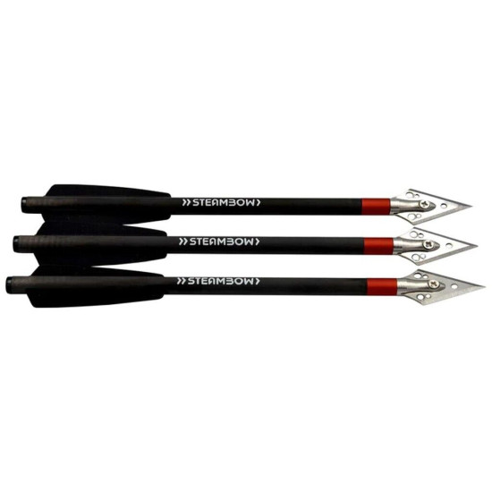 Steambow Light Broadhead Arrows 3 pk.