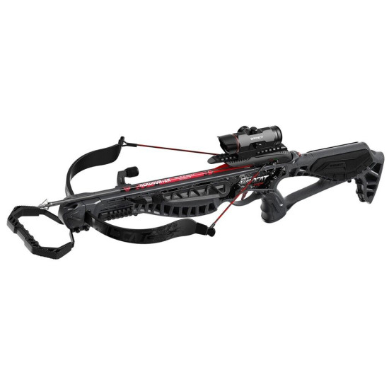 Barnett Wildcat CRX Recurve Crossbow Package - 260 FPS, Red Dot Scope & Arrows BAR78232