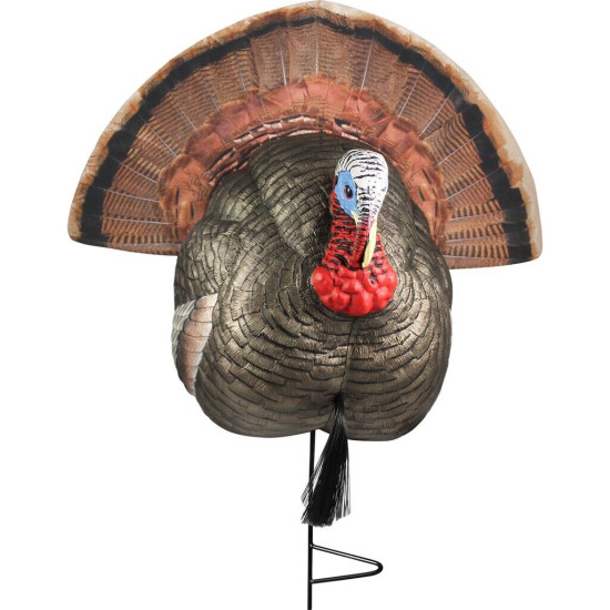 The Grind Reaper Quarter Body Strutter Turkey Decoy – TG8864 | Lightweight EVA Reaping Decoy with Detachable Fan