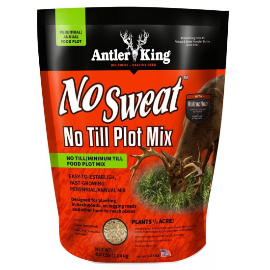 Antler King No Sweat No Till Seed 1/4 Acre