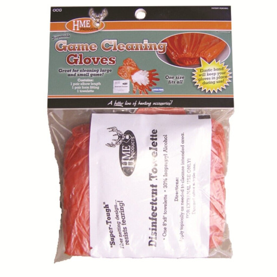 HME Game Cleaning Gloves 1 pr.