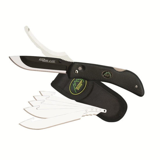 Outdoor Edge Razor-Pro Knife Black 6 Blades