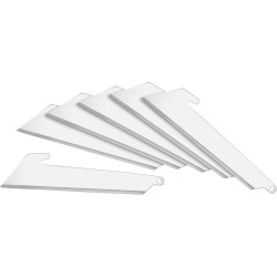 Outdoor Edge RazorSafe Series Replacement Blades Utility 3.0 in. 6 pk.