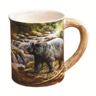 Wild Wings Sculpted Mug Shadow of the Forest Bear