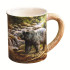 Wild Wings Sculpted Mug Shadow of the Forest Bear